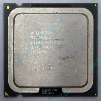 Процессор Intel Celeron D 345J (3.06GHz /256kb /533MHz) SL7TQ s.775 (Коломна)